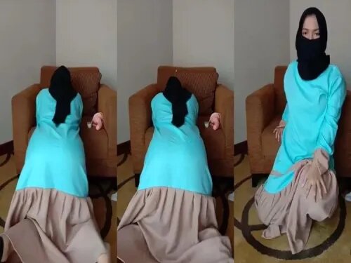 Jilbab Hitam Colmek Sampe Croot